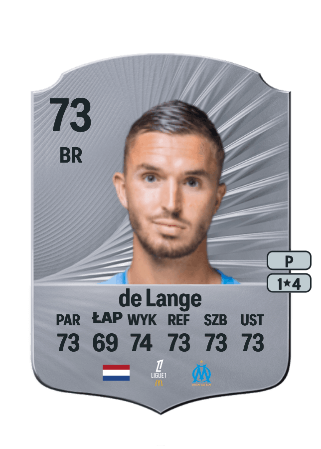 Jeffrey de Lange card