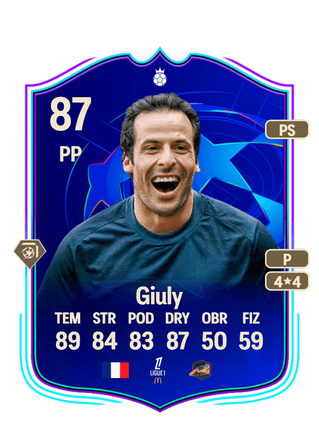 Ludovic Giuly card