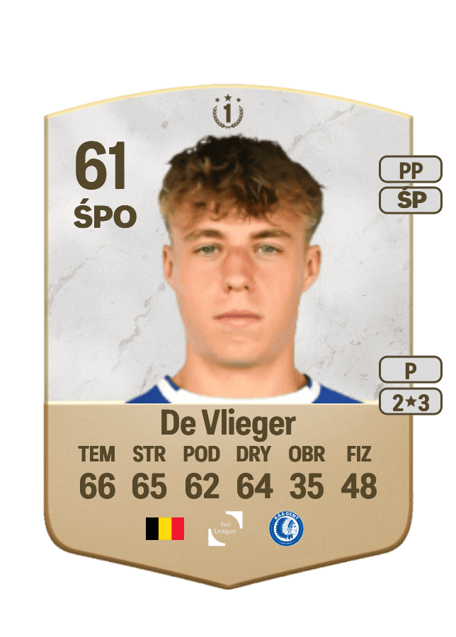 Tibe De Vlieger card