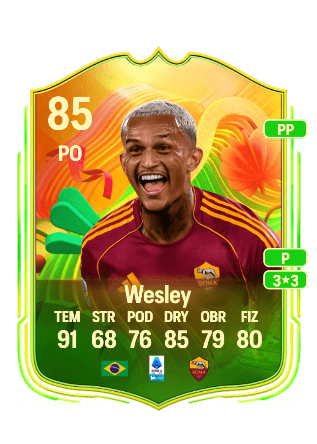 Wesley card