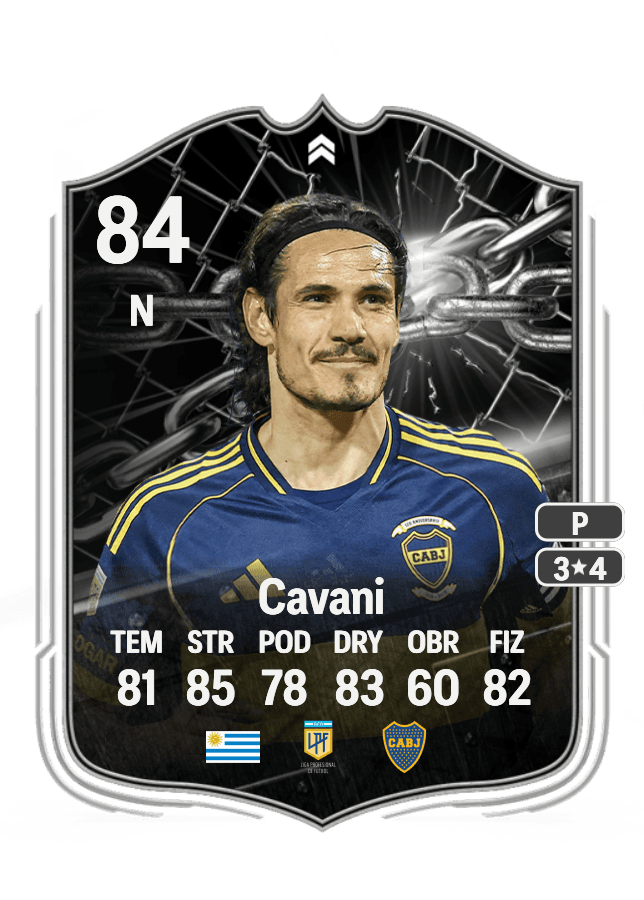 Edinson Cavani card
