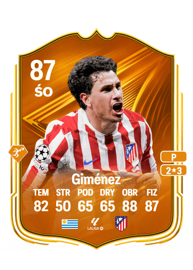 José María Giménez card