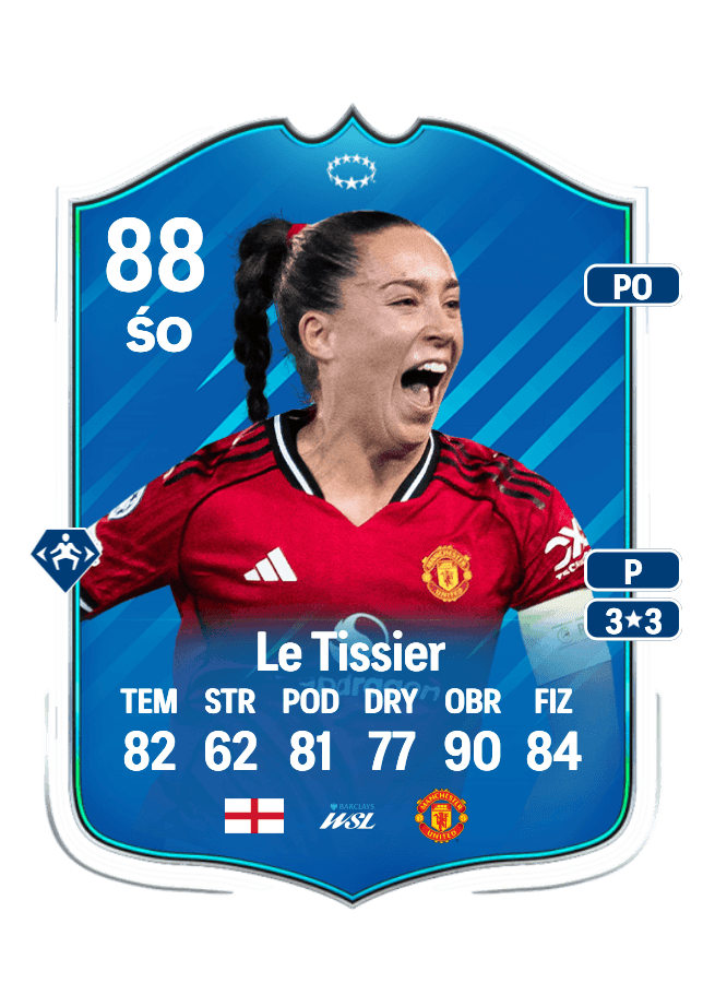 Maya Le Tissier card