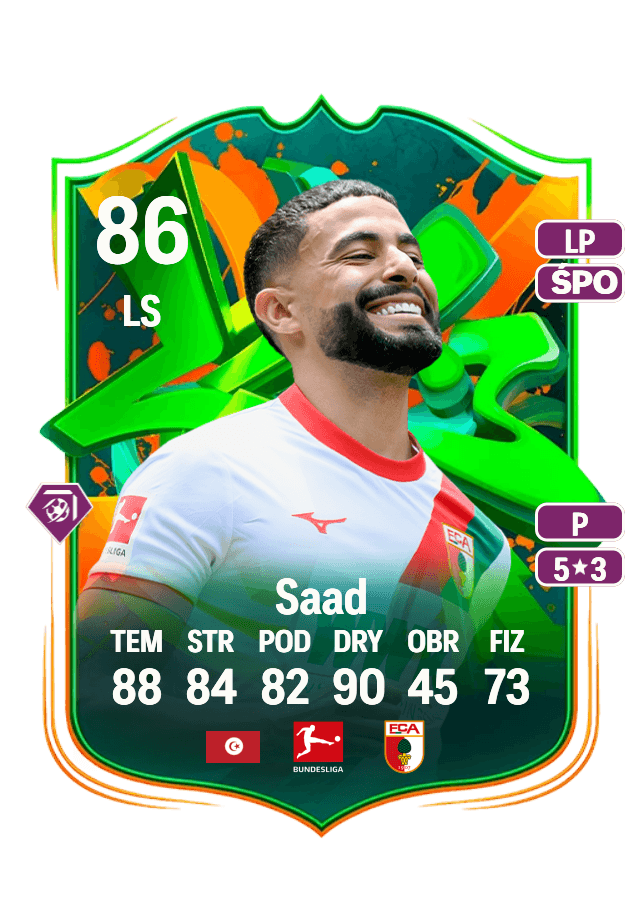 Elias Saad card