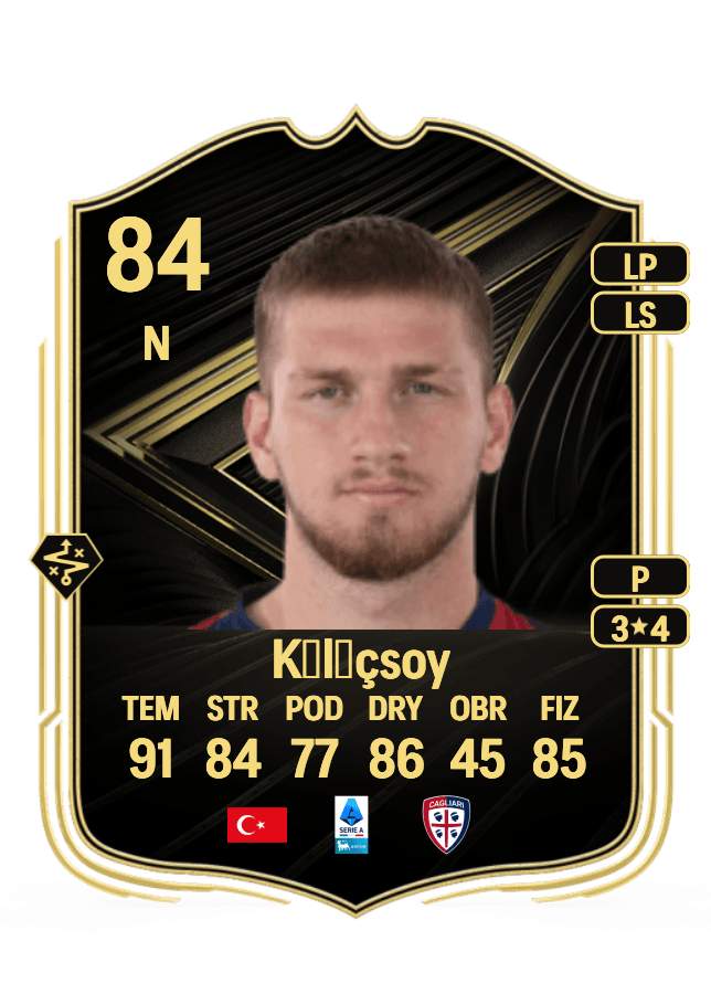 Semih Kılıçsoy card