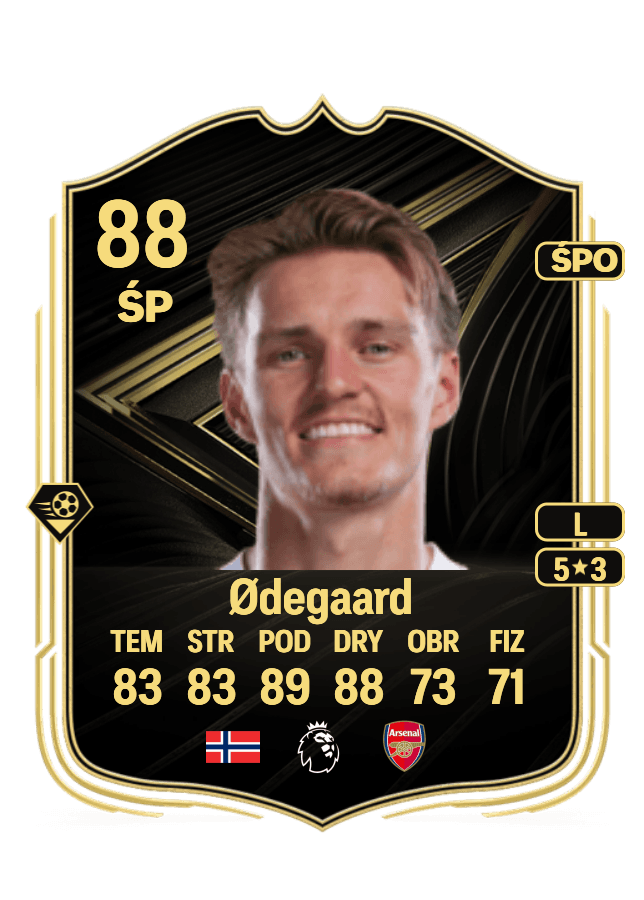 Martin Ødegaard card