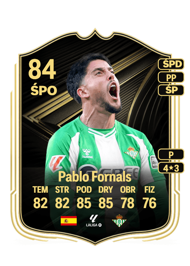 Pablo Fornals card