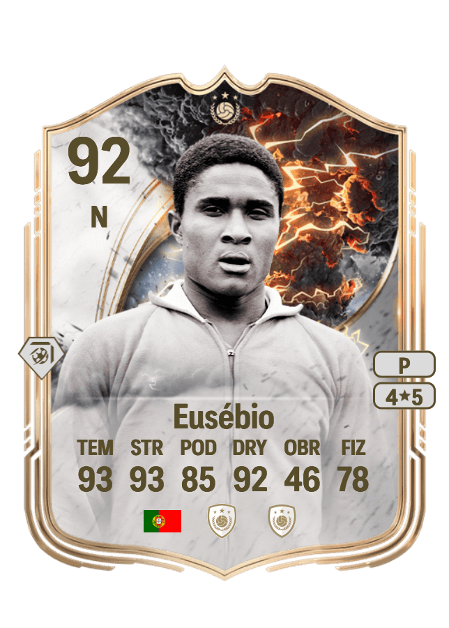 Eusébio card