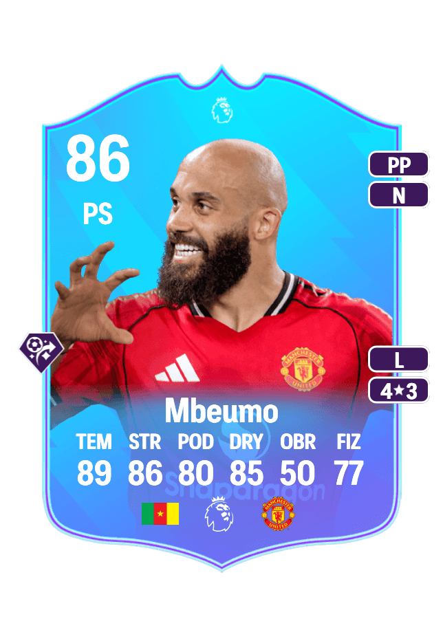 Bryan Mbeumo card