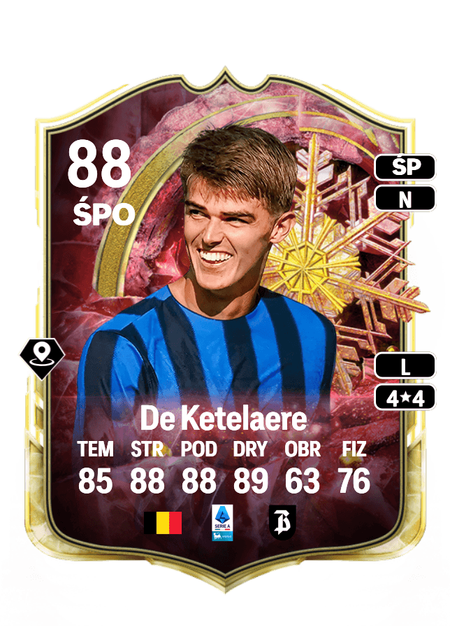 Charles De Ketelaere card