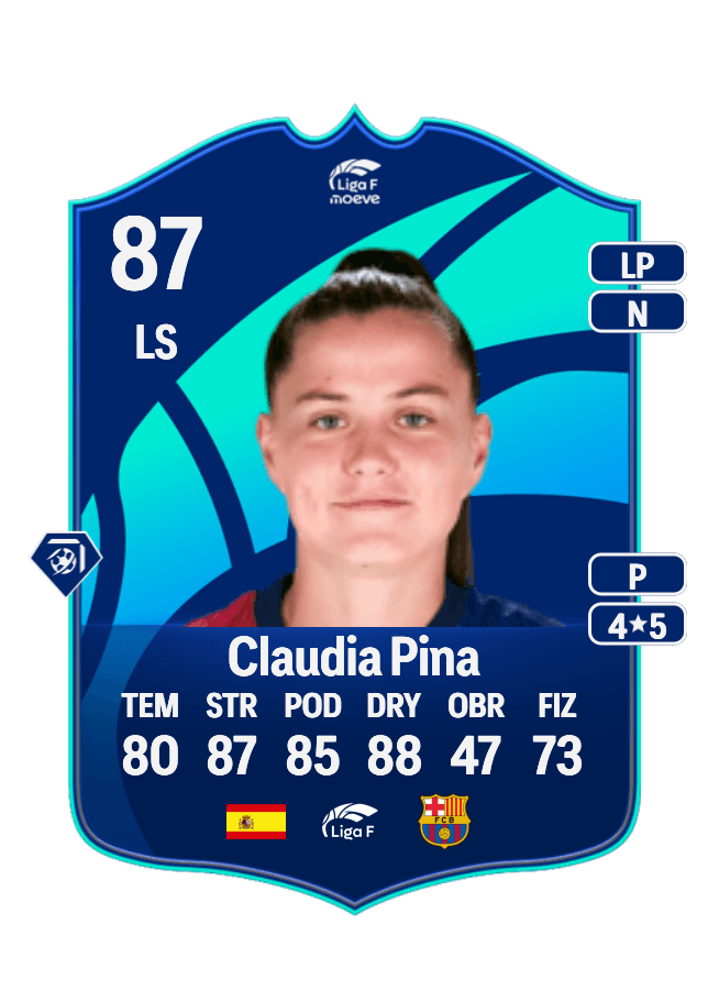 Claudia Pina card