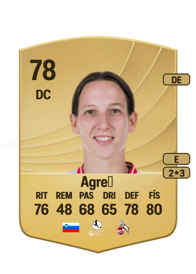 Sara Agrež card