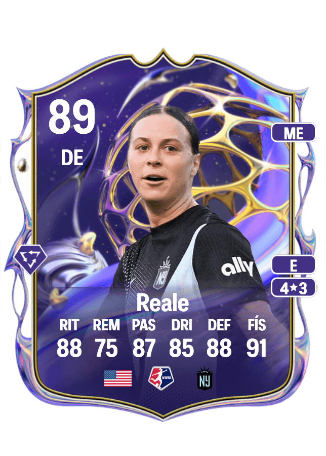 Lilly Reale card