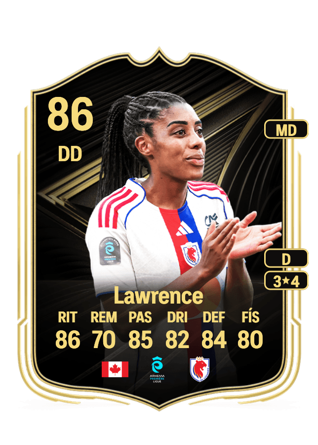 Ashley Lawrence card