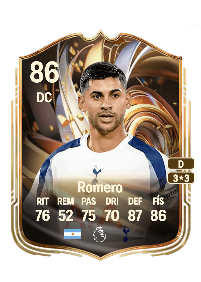 Cristian Romero card
