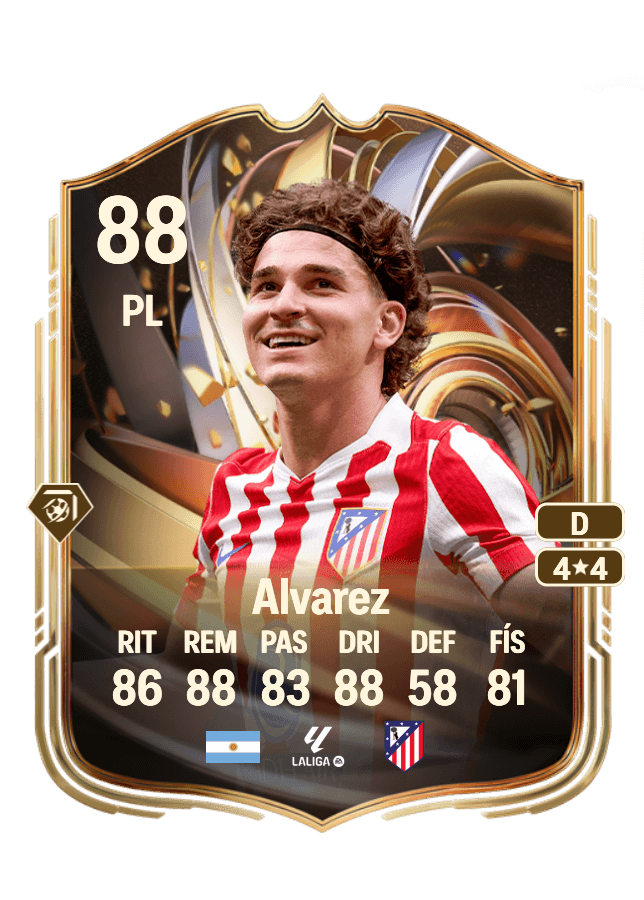 Julián Alvarez card