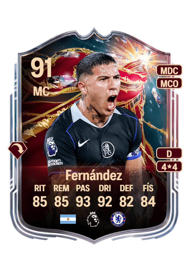 Enzo Fernández card