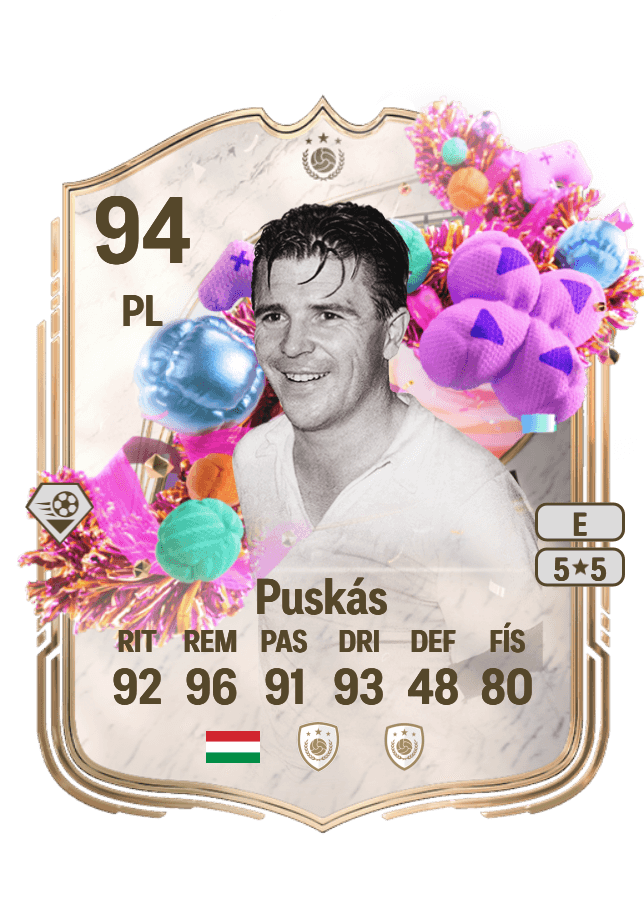 Ferenc Puskás card