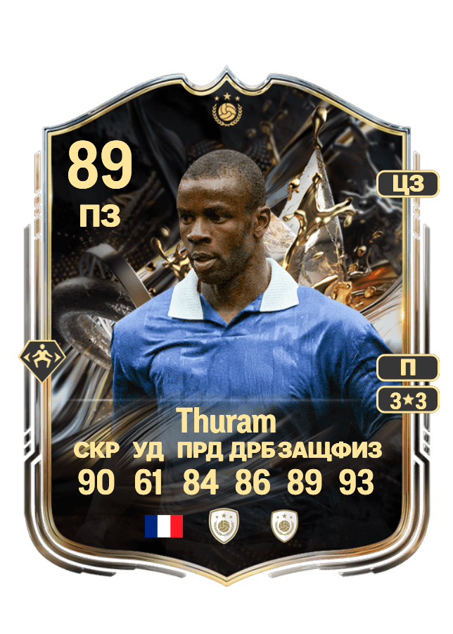 Lilian Thuram card