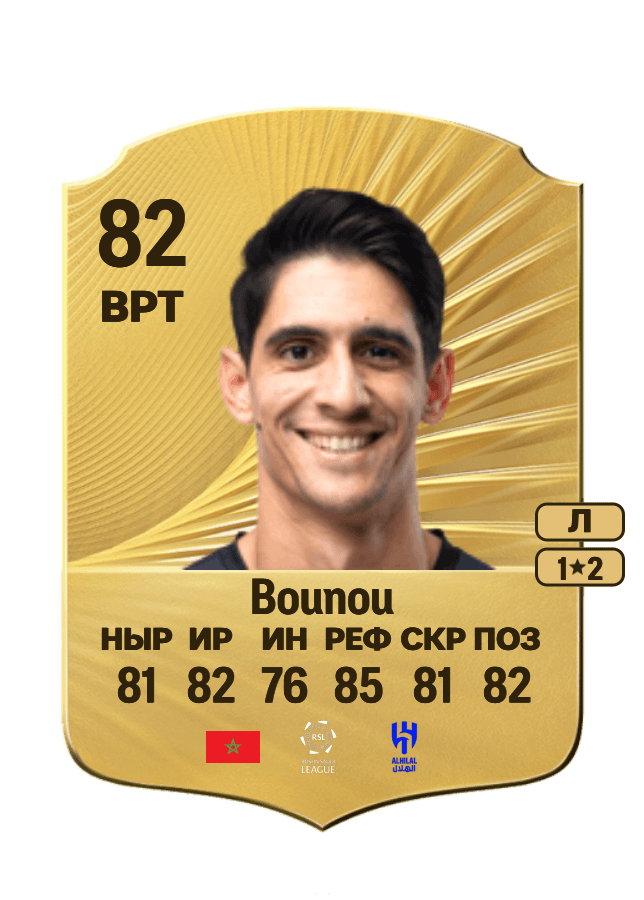 Yassine Bounou card