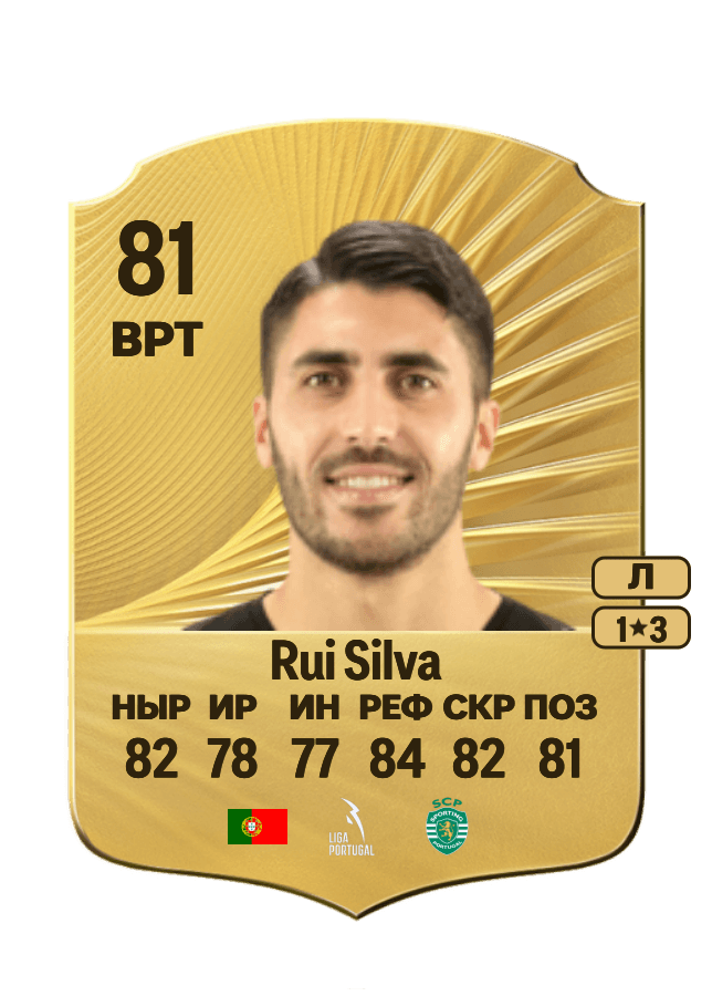 Rui Silva card