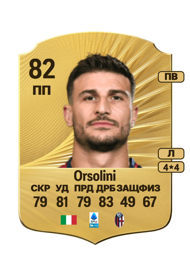 Riccardo Orsolini card