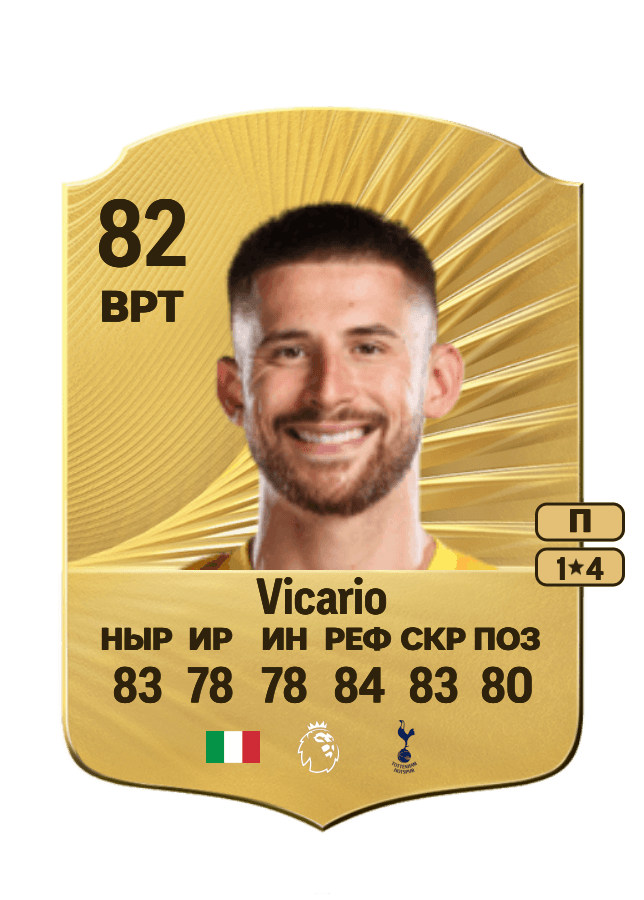 Guglielmo Vicario card