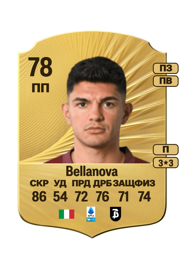 Raoul Bellanova card