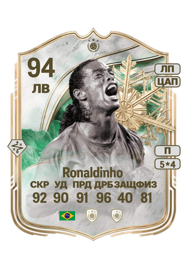Ronaldinho card