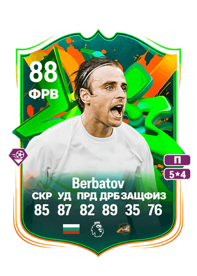 Dimitar Berbatov card