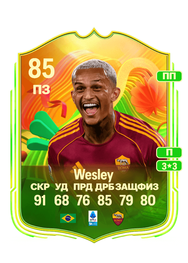 Wesley card