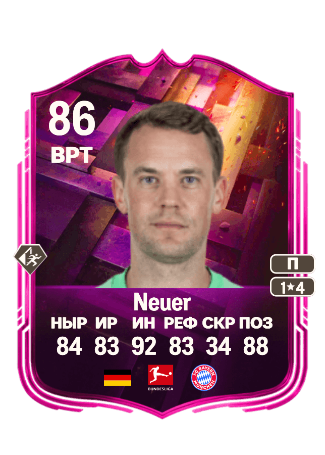 Manuel Neuer card