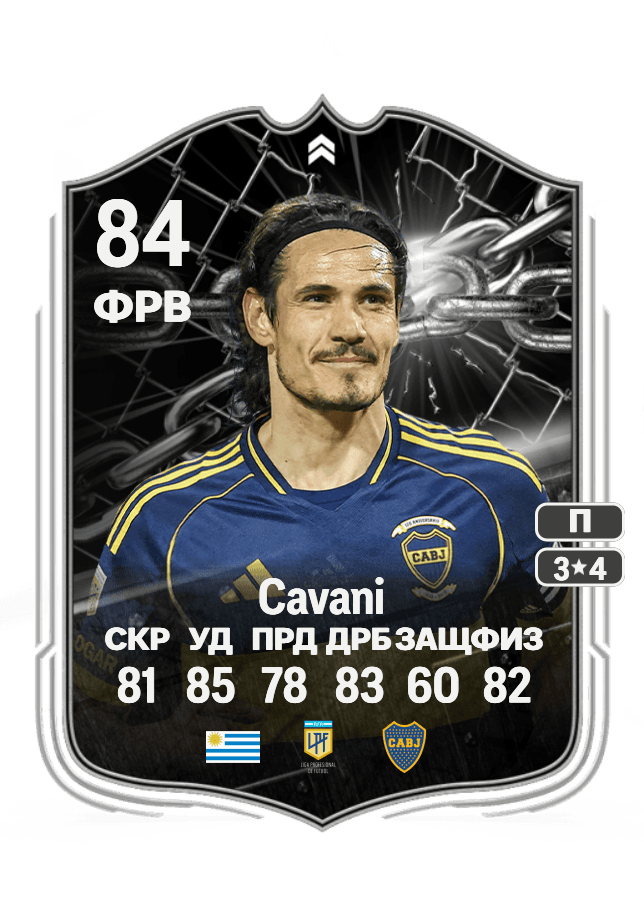Edinson Cavani card