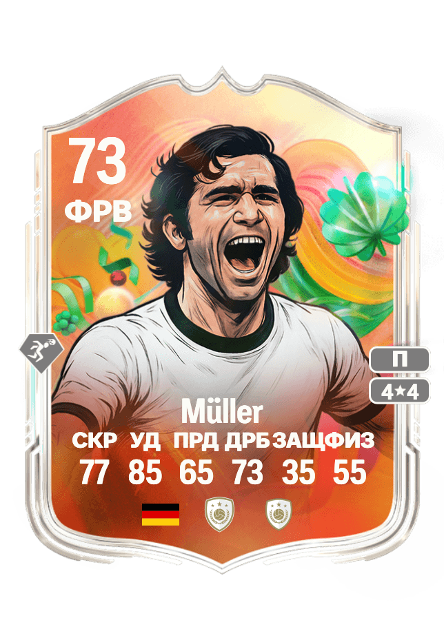 Gerd Müller card