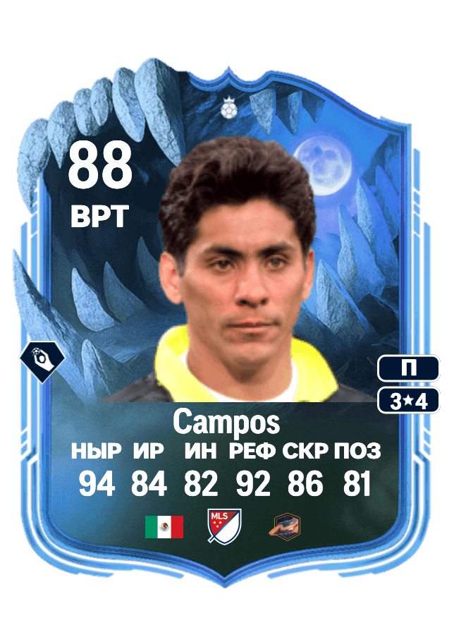 Jorge Campos card