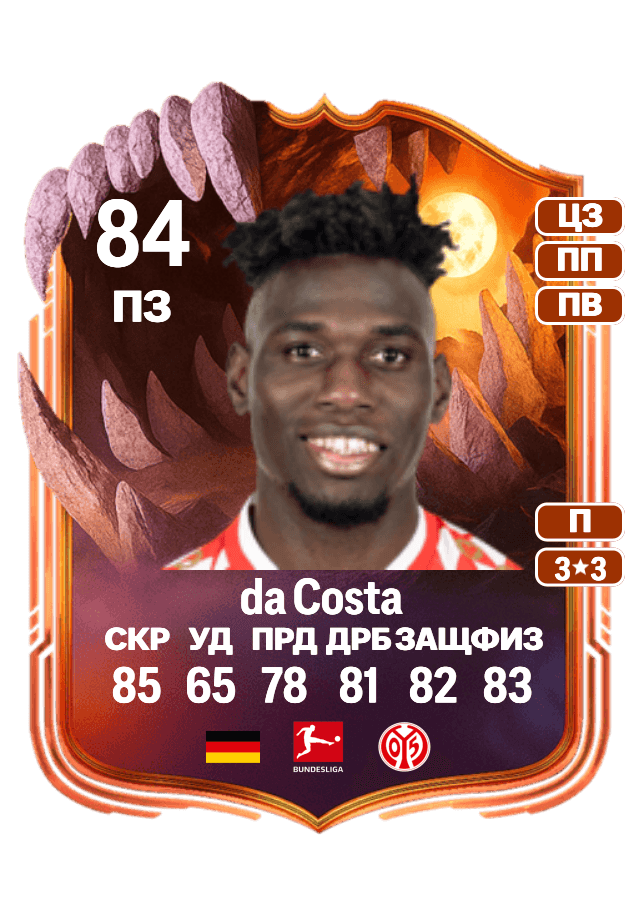 Danny da Costa card