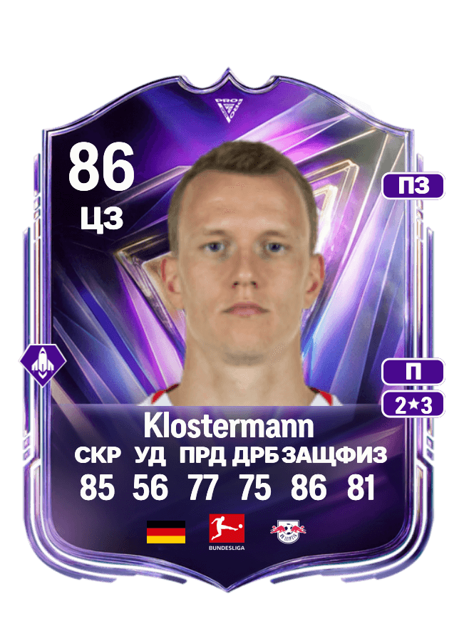 Lukas Klostermann card