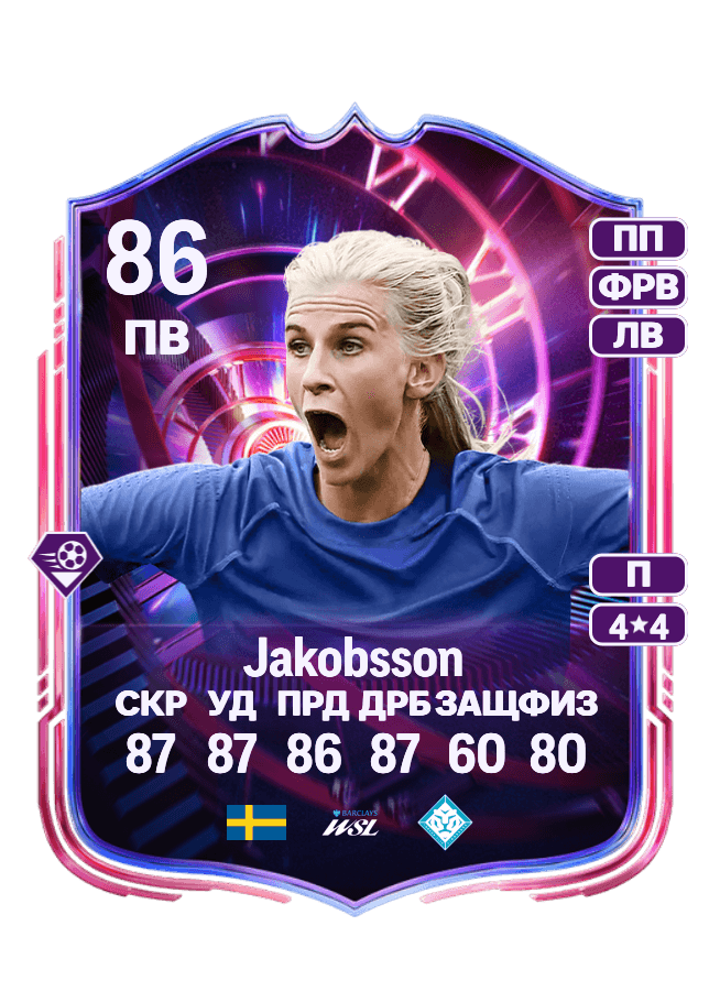 Sofia Jakobsson card