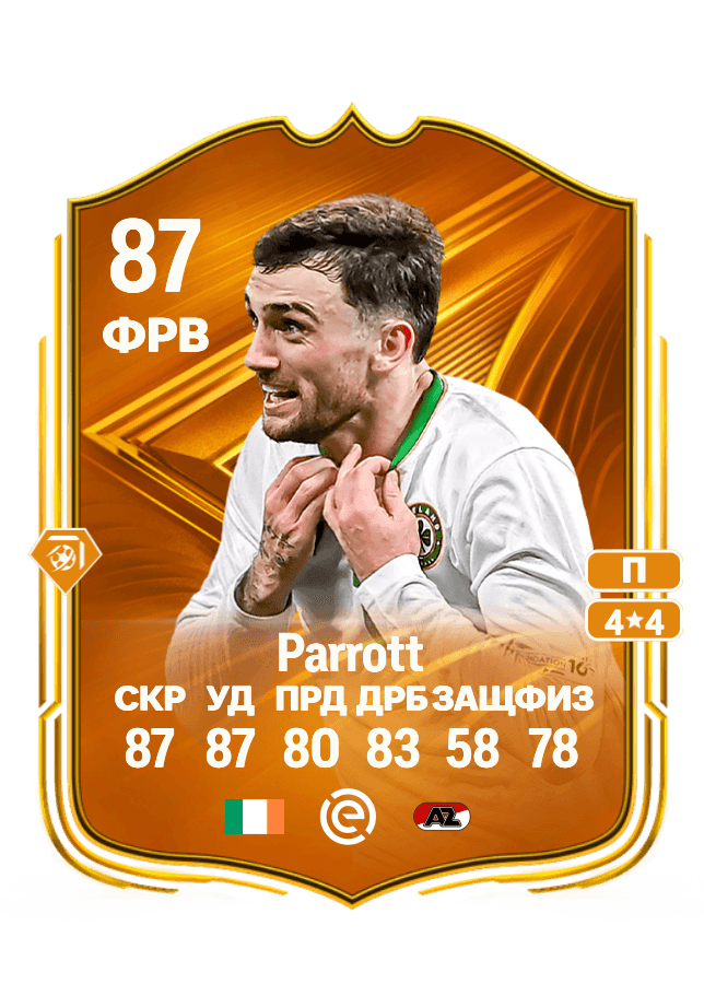 Troy Parrott card