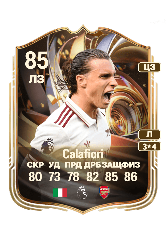 Riccardo Calafiori card