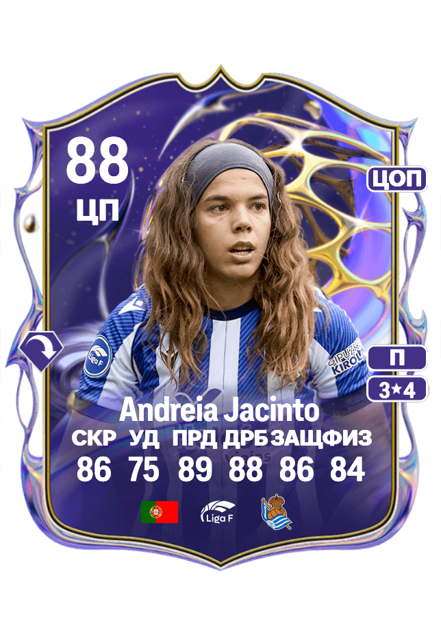 Andreia Jacinto card