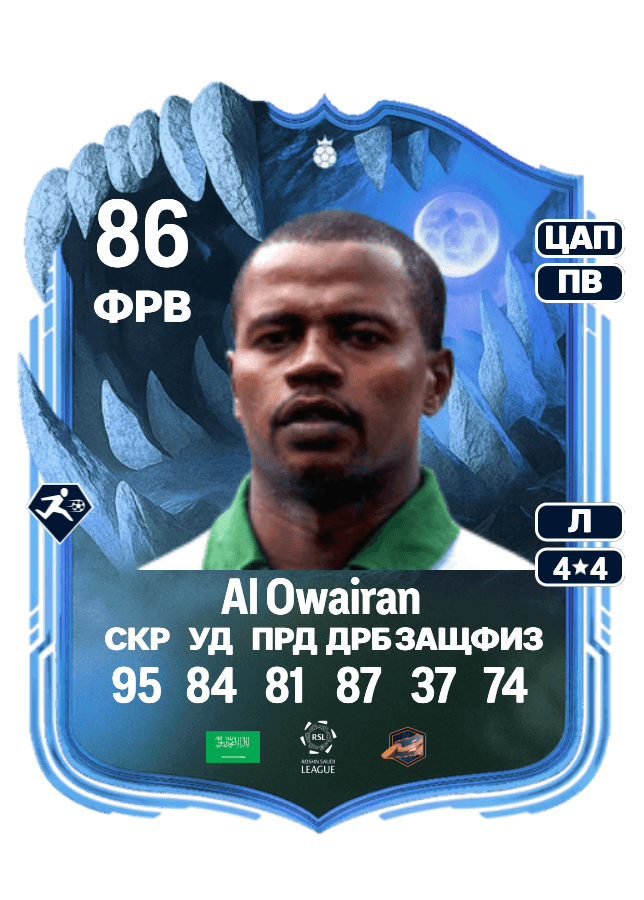 Saeed Al Owairan card