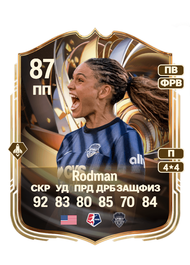 Trinity Rodman card