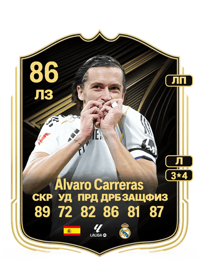 Álvaro Carreras card