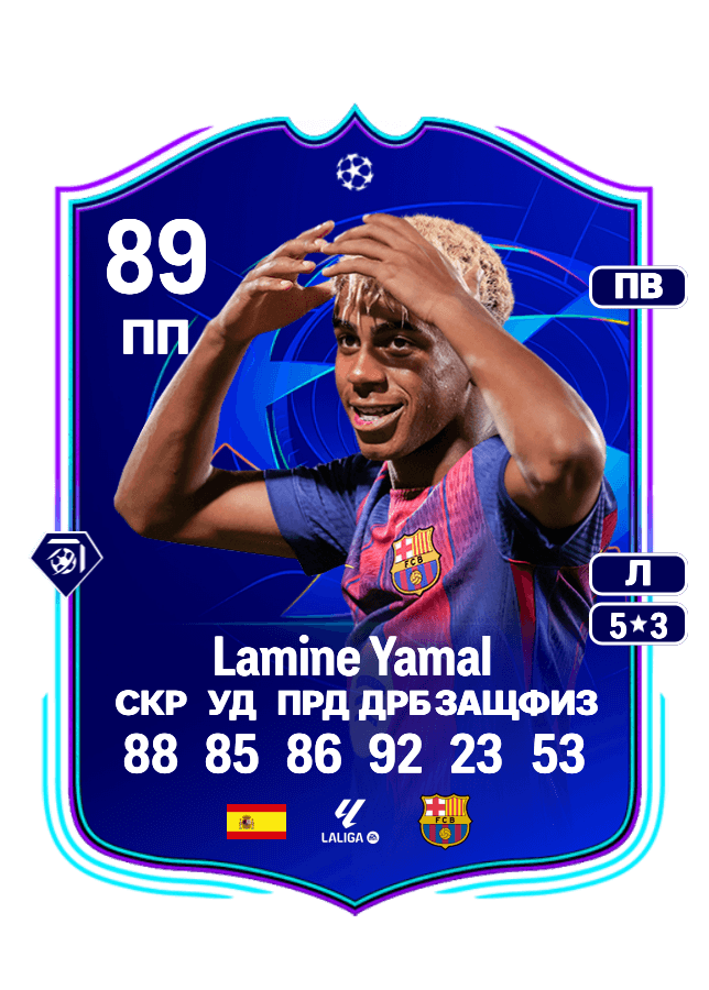 Lamine Yamal card