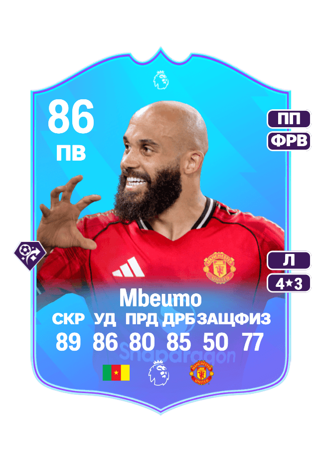 Bryan Mbeumo card