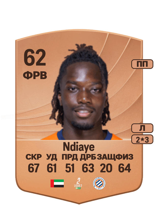 Junior Ndiaye card
