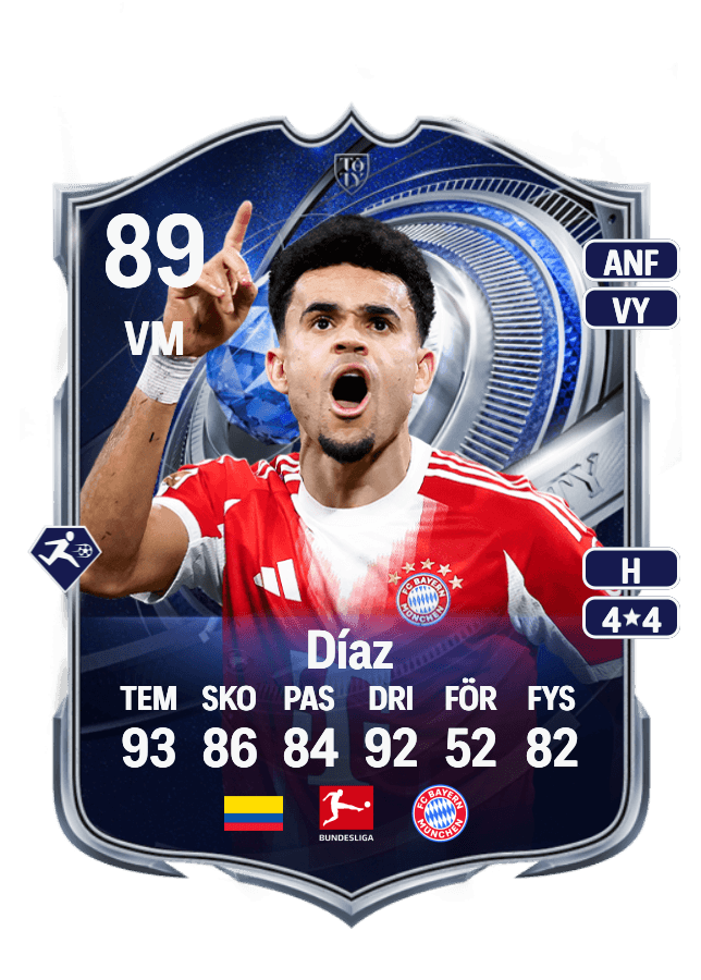 Luis Díaz card