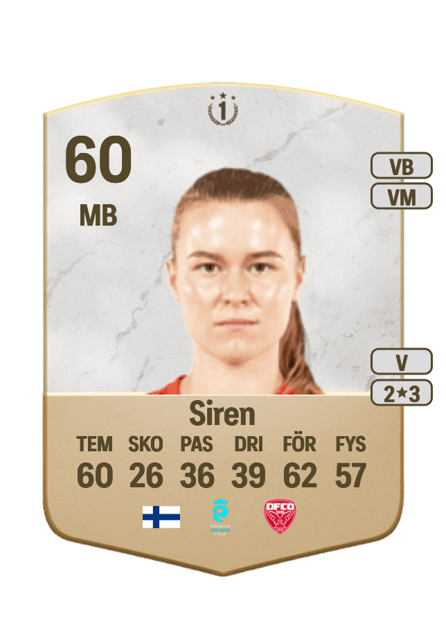 Emmi Siren card