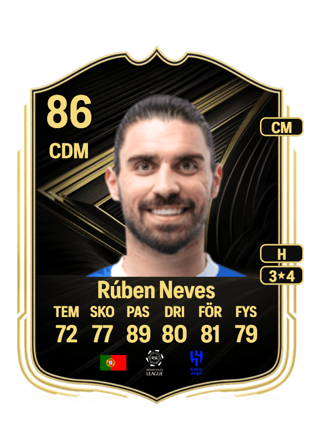 Rúben Neves card